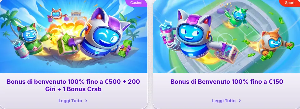 Bonus e Promozioni